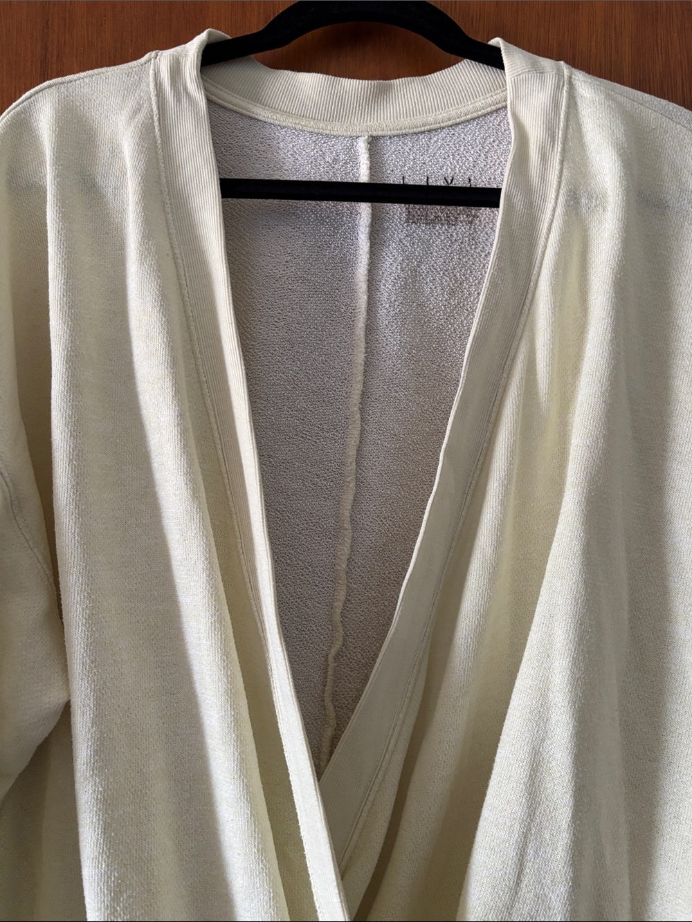 Livi Active Women's V-Neck Sweater in Light Yellow